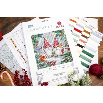 Borduurpakket Forest Friends