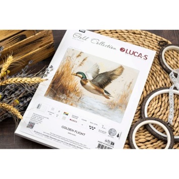 Borduurpakket Golden Flight