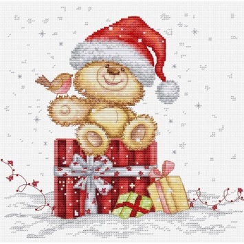 Borduurpakkket Luca-S 'Holiday Gifts' B1431
