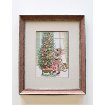 Borduurpakkket Merry Mouse