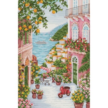 Borduurpakket Luca-S 'Positano, Italy' PK02