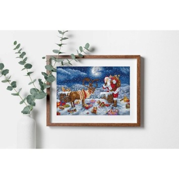 Borduurpakket Silent Night Gift