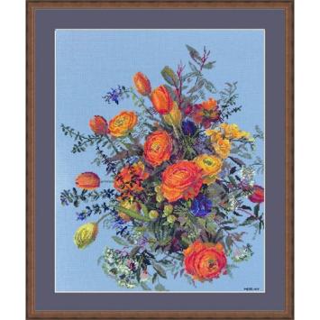 Borduurpakket Merejka Sunlit Petals K-270