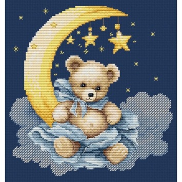 Borduurpakket Luca-S Universe of a Teddy Bear LS-B1436