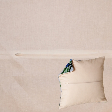 Dos de Coussin avec Fermeture Ivoire