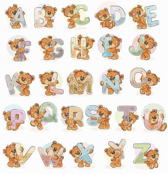 Borduurpakket Luca-S Alphabet B1201