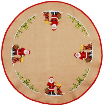 Jute Kerstboomtapijt Vervaco PN-0007343