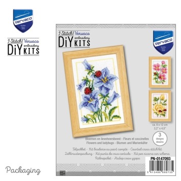 Miniatuur kit Bloemen en Lieveheersbeest