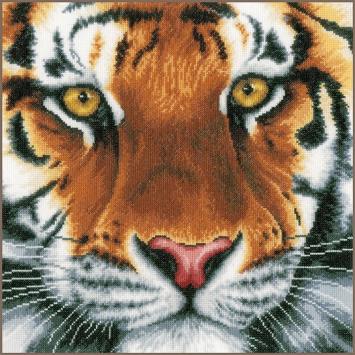 Borduurpakket Lanarte Tijger II PN-0156104