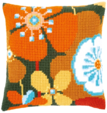 Coussin Fleurs r