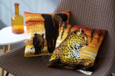 Coussin Eléphants