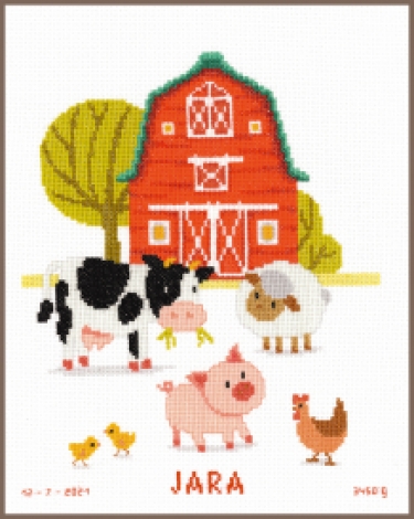 Kit de broderie A la Ferme