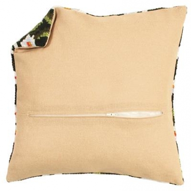 Dos de Coussin avec Fermeture vervaco ecru