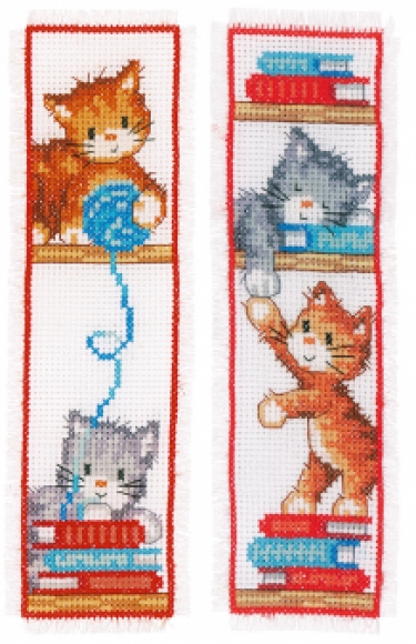 Marque-page Chatons Ludiques ( 2 p.)