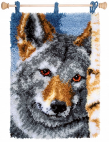 Tapis Noué Loup