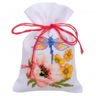 Sachet senteur 3 p. Fleurs Colorées