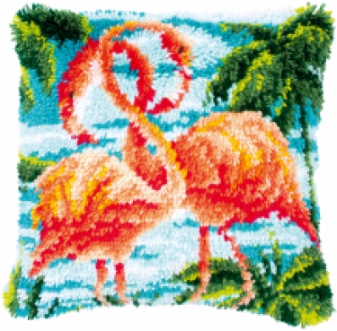 Coussin Flamants Roses