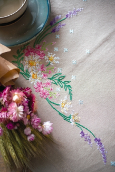 Nappe Fleurs Printemps II