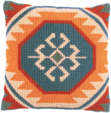 Coussin Motifs Kelim II