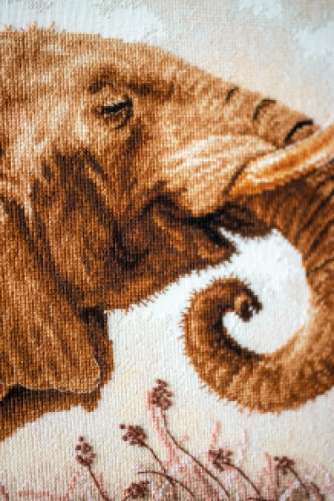 Kit de Broderie An Elephant Call