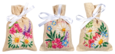 Sachet senteur 3 p. Fleurs de Printemps II