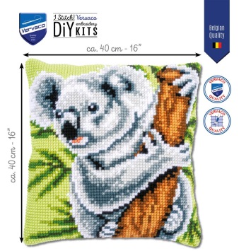 Kruissteekkussen Koala