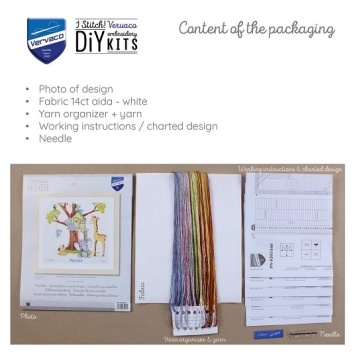 Borduurpakket Aan de Boomhut