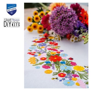 Tafelkleedje Kleurrijke Wereld van Bloemen