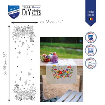 Tafelloper Kleurrijke Wereld van Bloemen