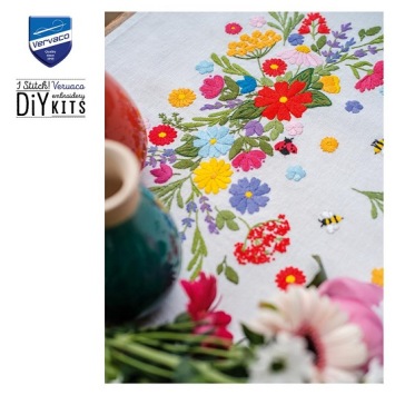 Tafelloper Kleurrijke Wereld van Bloemen