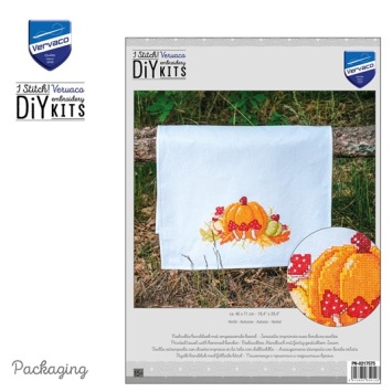 Borduurpakket Handdoek Herfst