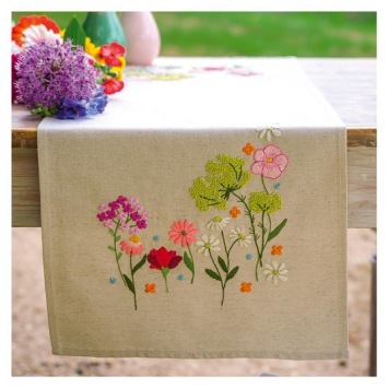 Tafelloper Vervaco 'Wilde Bloemen' PN-0222231