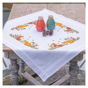 Tafelkleedje Vervaco 'Herfstdiertjes' PN-0223035