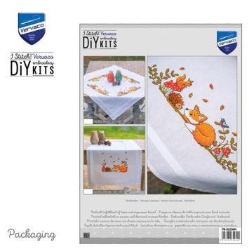 Tafelkleedje Herfstdiertjes