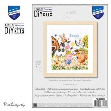 Borduurpakket Boerderijdieren