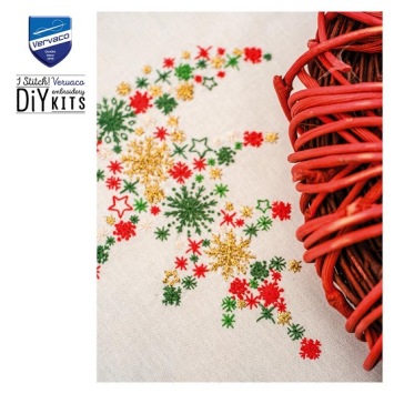 Tafelkleedje Kerstboom met Versiering