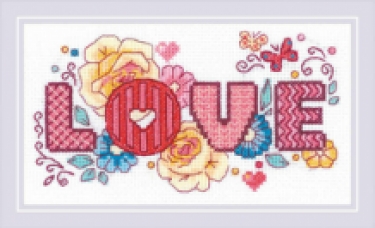 Kit de broderie Love