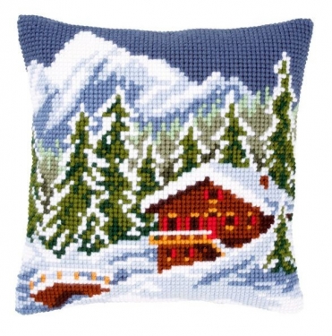 Coussin Paysage Enneig