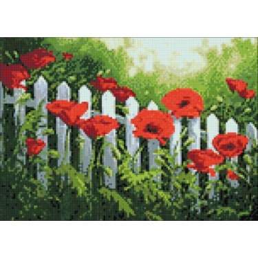 Diamond Painting Coquelicots