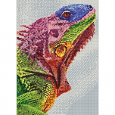 Diamond Painting Iguane